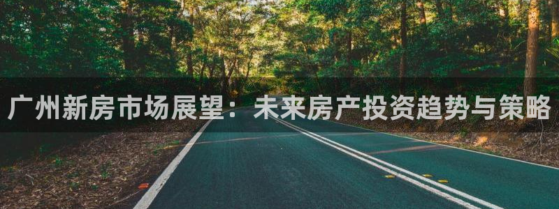新宝5注册流程：广州新房市场展望：未来房产投资趋势与策略
