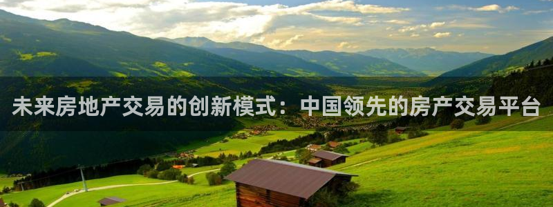 新宝5代理注册：未来房地产交易的创新模式：中国领先的房产交易