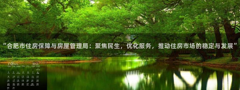 新宝5娱乐主管：“合肥市住房保障与房屋管理局：聚焦民生，优化