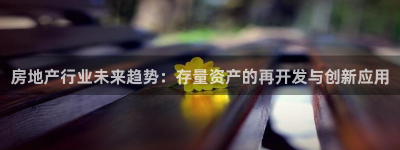 新宝5链接：房地产行业未来趋势：存量资产的再开发与创新应用