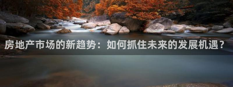 新宝5娱乐登录：房地产市场的新趋势：如何抓住未来的发展机遇？