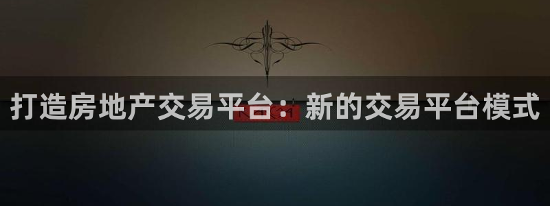 新宝5天：打造房地产交易平台：新的交易平台模式