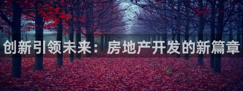 新宝5下载官方：创新引领未来：房地产开发的新篇章