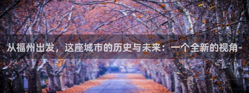 新宝5娱乐代理：从福州出发，这座城市的历史与未来：一个全新的