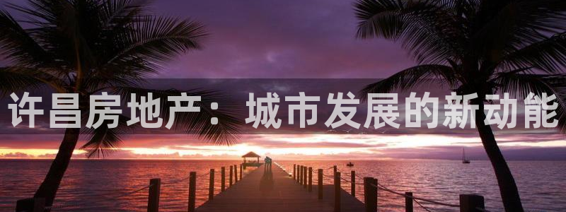 新宝5挂机软件：许昌房地产：城市发展的新动能