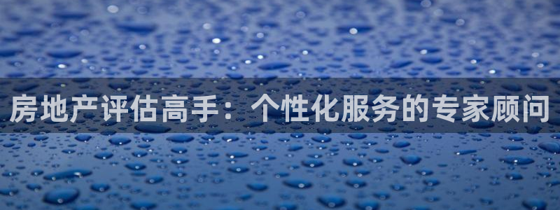 新宝5_测：房地产评估高手：个性化服务的专家顾问